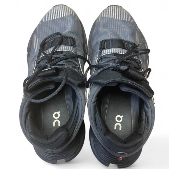 On Cloud Cloudnova Void Eclipse Women's 7.5 Black Gray Running Sneakers Shoes - Picture 8 of 10